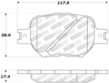 Load image into Gallery viewer, StopTech Performance 05-08 Scion tC/ 01-05 Celica GT/ 00-05 Celica GT-S Front Brake Pads