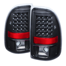 Load image into Gallery viewer, xTune Dodge Dakota 97-04 LED Tail Lights Black ALT-JH-DDAK97-LED-BK