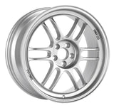 Enkei RPF1 17x9.5 5x114.3 38mm Offset 73mm Bore Silver Wheel Evo 8 & 9  *Requires Spacer*