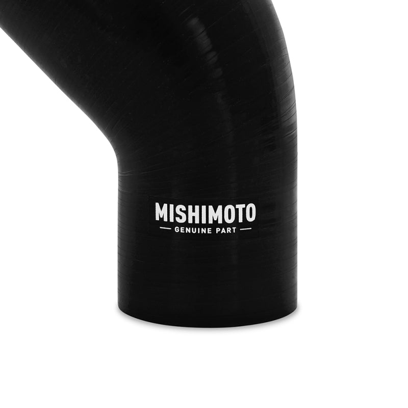 Mishimoto Silicone Reducer Coupler 45 Degree 3in to 3.75in - Black