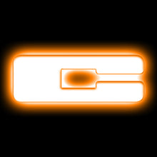 Load image into Gallery viewer, ORACLE Lighting Universal Illuminated LED Letter Badges - Matte Wht Surface Finish - C