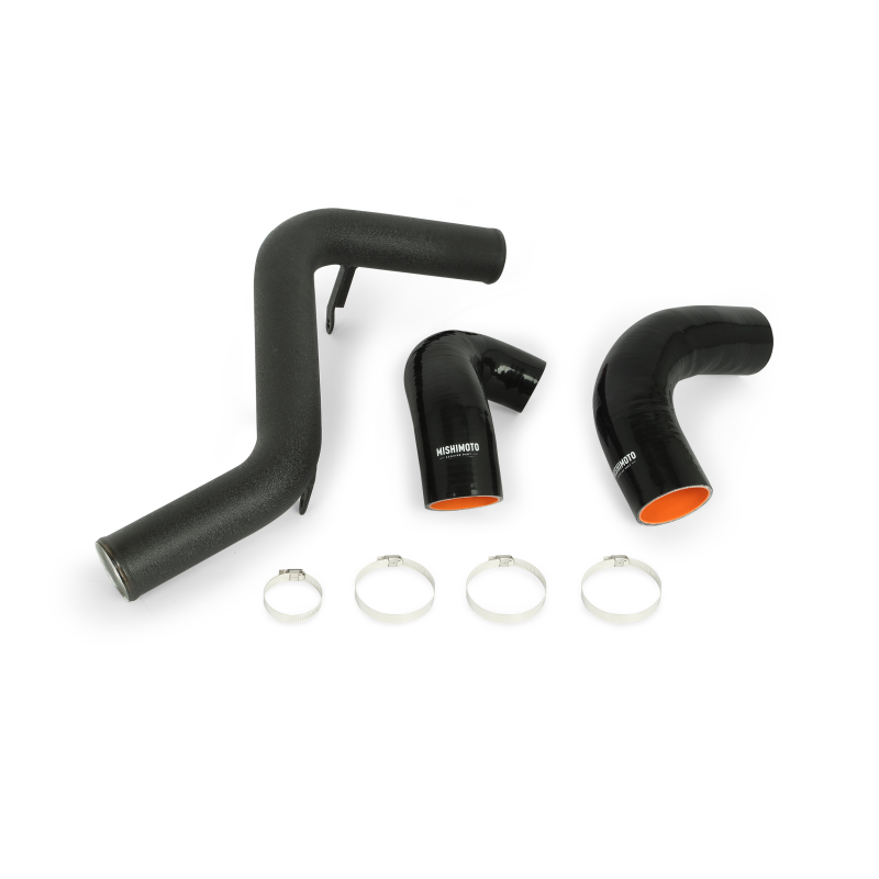 Mishimoto 2013+ Ford Focus ST Hot Side Intercooler Pipe Kit - Wrinkle Black