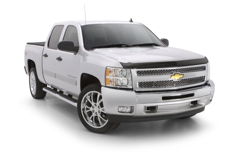 AVS 17-18 Ford F-150 Raptor Aeroskin Low Profile Acrylic Hood Shield - Smoke