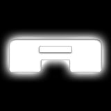 ORACLE Lighting Universal Illuminated LED Letter Badges - Matte Wht Surface Finish - A