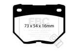 EBC 89-95 Nissan Skyline (R32) 2.6 Twin Turbo GT-R Bluestuff Rear Brake Pads