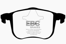 Load image into Gallery viewer, EBC 06-11 Saab 9-3 2.0 Turbo (Aero) Redstuff Front Brake Pads