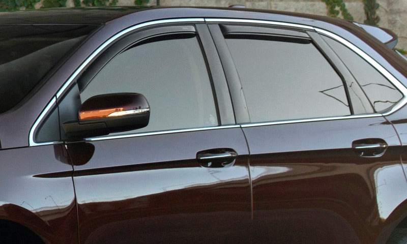 AVS 2018 Chevy Equinox Ventvisor In-Channel Front & Rear Window Deflectors 4pc - Smoke