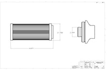 Load image into Gallery viewer, Aeromotive Marine AN-12 Fuel Filter - 100 Micron - SS Element