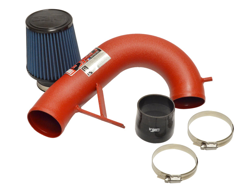 Injen 17-19 Audi A4 2.0T Wrinkle Red Short Ram Air Intake