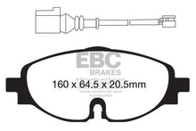 Load image into Gallery viewer, EBC 14+ Audi A3 1.8 Turbo Yellowstuff Front Brake Pads