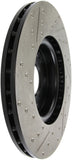 StopTech 04-08 Acura TL (Brembo Caliber) SportStop Slotted & Drilled Left Front Rotor