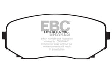 Load image into Gallery viewer, EBC 11-14 Ford Edge 2.0 Turbo Yellowstuff Front Brake Pads