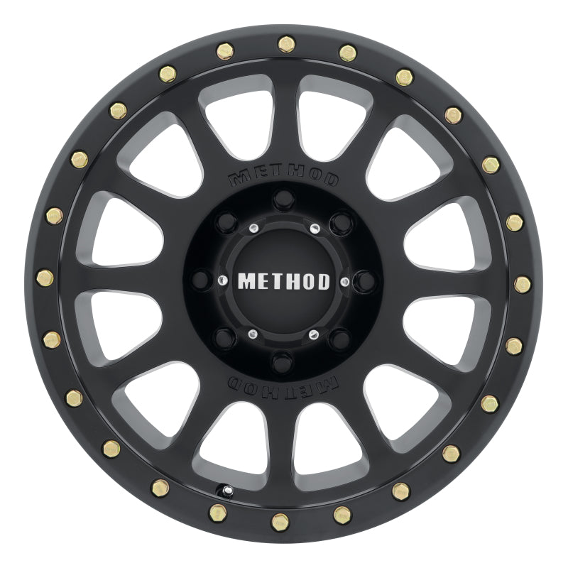 Method MR305 NV 18x9 -12mm Offset 8x170 130.81mm CB Matte Black Wheel