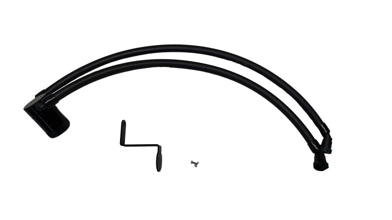 J&amp;L 22-25 Ford Bronco Raptor 3.0L EcoBoost PCV Side Oil Separator 3.0 - Black Anodized