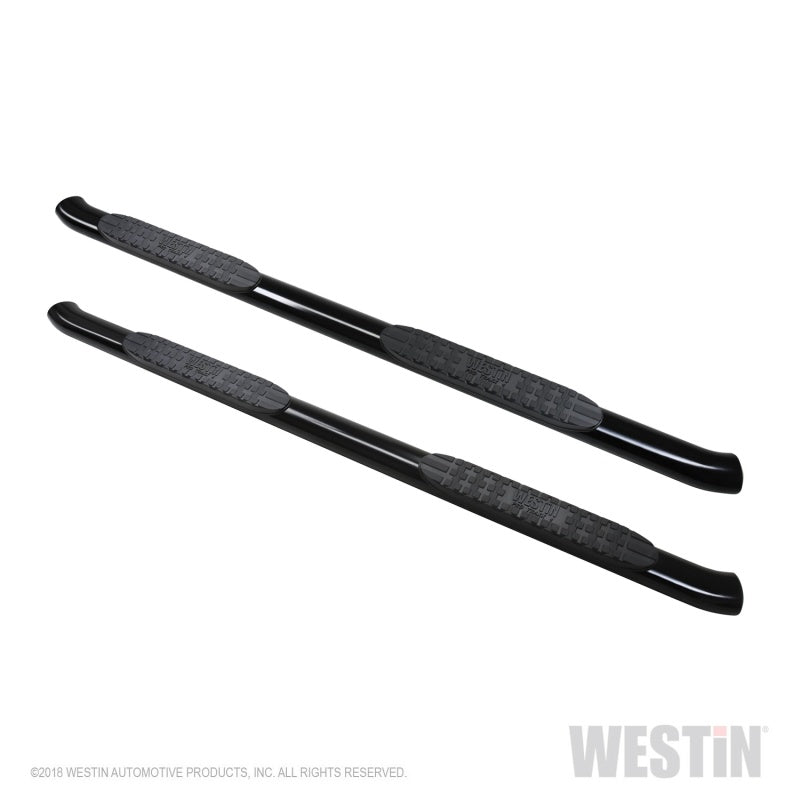 Westin 2019 Chevrolet Silverado/Sierra 1500 Crew Cab Non LD PRO TRAXX 4 Oval Nerf Step Bars - Black