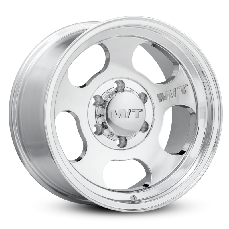 Mickey Thompson Canyon Polished Wheel - 17X9 6X5.5 BP 5in BS 0 Offset 108.1mm Bore