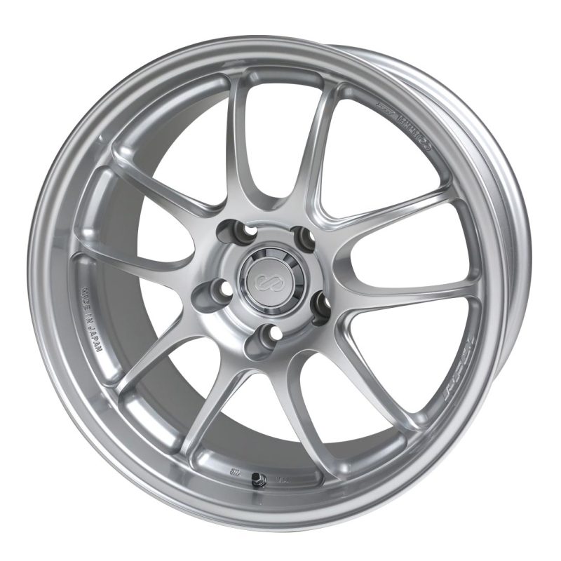 Enkei PF01 15x8 4x100 35mm Offset Silver Wheel