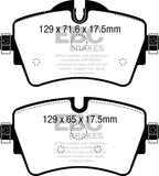 EBC 14+ Mini Hardtop 2.0 Turbo Cooper S Redstuff Front Brake Pads