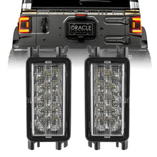 Load image into Gallery viewer, Oracle 2018+ Jeep Wrangler JL Dual Function Reverse LED Flush Taillight - Amber/White