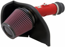 Load image into Gallery viewer, K&amp;N 08-11 WRX/STi 2.5L H4 Red Typhoon Short Ram Intake