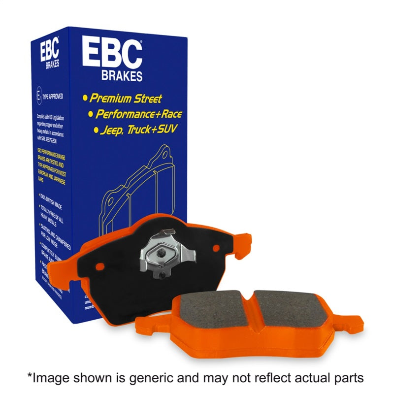 EBC 2016+ Chrysler Pacifica (Ru) 3.6L Extra Duty Front Brake Pads