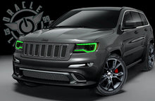 Load image into Gallery viewer, Oracle 1421 Jeep Grand Cherokee Dynamic Headlight DRL Upgrade Kit  ColorSHIFT Dynamic