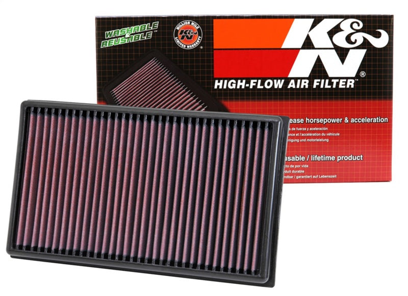 K&N Replacement Air Filter 12-13 VW Golf VII 1.6L/2.0L DSL / 13 Audi A3 1.6L/2.0L DSL/13 A3 1.8L F/I