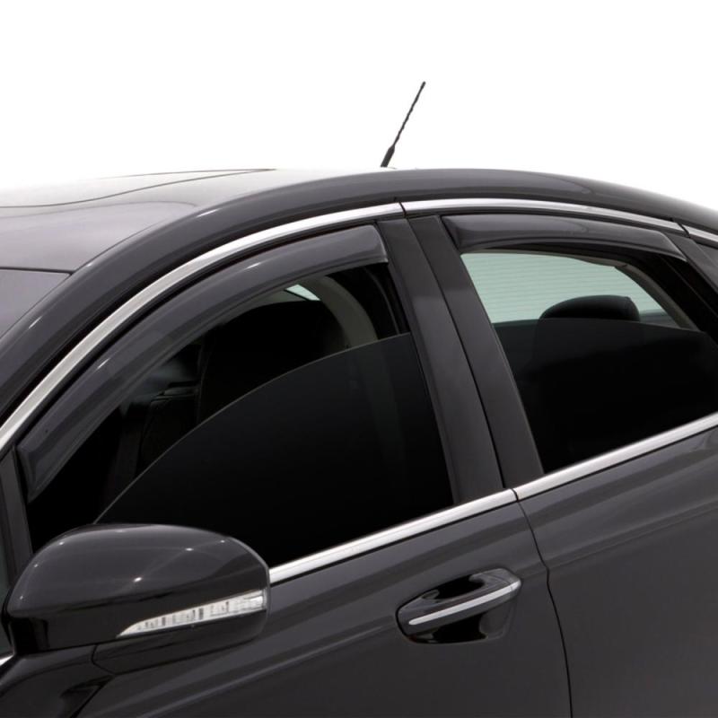 AVS 16-21 Mazda CX-3 Ventvisor In-Channel Front & Rear Window Deflectors 4pc - Smoke