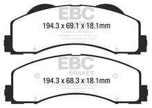 Load image into Gallery viewer, EBC 15+ Ford F150 2.7 Twin Turbo (2WD) Greenstuff Front Brake Pads