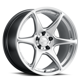Kansei K11S Tandem 18x9.5in / 5x114.3 BP / 22mm Offset / 73.1mm Bore - Hyper Silver Wheel