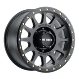 Method MR305 NV 18x9 +18mm Offset 8x6.5 130.81mm CB Matte Black Wheel