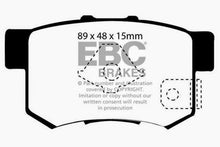 Load image into Gallery viewer, EBC 10-12 Acura RDX 2.3 Turbo Ultimax2 Rear Brake Pads