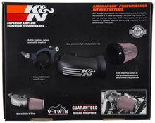 Load image into Gallery viewer, K&amp;N 01-17 Harley Davidson Softail / Dyna FI Performance Air Intake System Silver