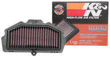 Load image into Gallery viewer, K&amp;N Replacement Air Filter KAWASAKI KLE650; 2019 Pack of 6
