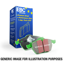 Load image into Gallery viewer, EBC 02 Cadillac Escalade 5.3 (Akebono rear caliper) Greenstuff Front Brake Pads