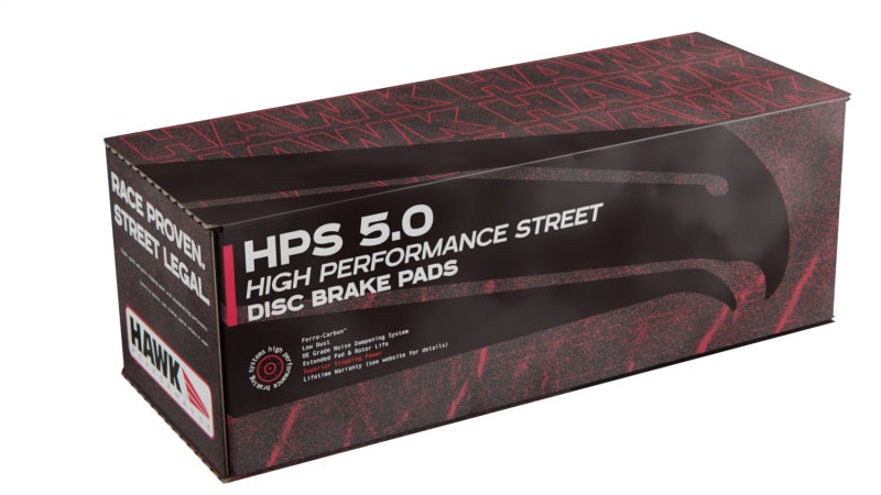 Hawk Street HPS 5.0 Frt Brake Pad Brembo 03-06 Evo / 04-14 STI / 09-10 Evo / 09-10 Genesis /04-08 TL