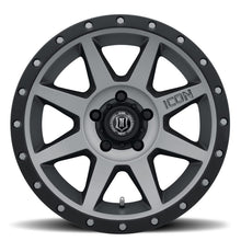 Load image into Gallery viewer, ICON Rebound Pro 17x8.5 5x4.5 0mm Offset 4.75in BS 71.5mm Bore Titanium Wheel