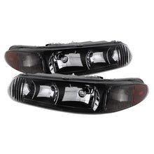 Load image into Gallery viewer, xTune Buick Century 97-05 Regal 97-04 Crystal Headlights Black HD-JH-BUCEN97-AM-BK