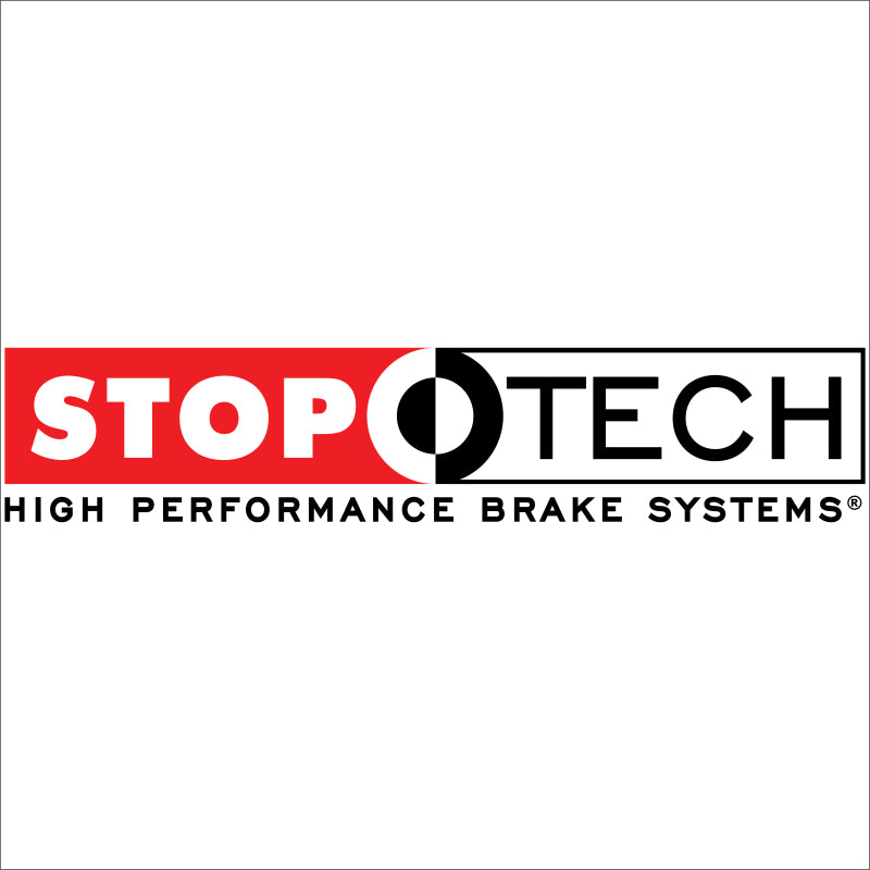 StopTech Power Slot 93-00 Honda Civic DX w/ Rr Drum Brakes Front Left Rotor