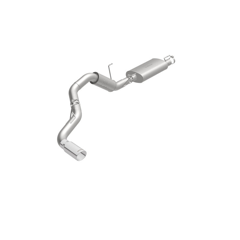 MagnaFlow Cat-Back, SS, 4in, Single Pass Side Rear Exit 5in Tip 14-15 Ram 2500 6.4L V8 CC LB/MC SB