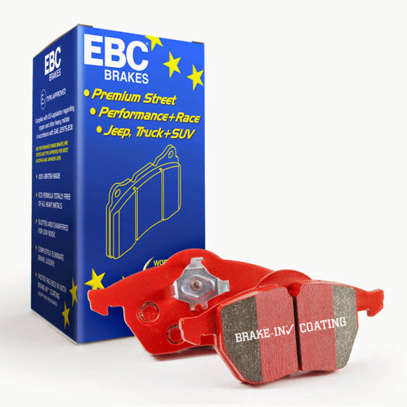 EBC 09-11 Audi A4 2.0 Turbo Redstuff Front Brake Pads