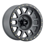 Method MR309 Grid 17x8.5 0mm Offset 5x5 94mm CB Titanium/Black Street Loc Wheel