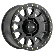 Load image into Gallery viewer, Method MR305 NV HD 17x8.5 0mm Offset 8x6.5 130.81mm CB Matte Black Wheel