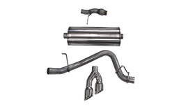 Corsa 2015-2020 Chevy Tahoe/GMC Yukon Cat-Back Exhaust Sport 3in Single Side Twin Polished 4in Tips