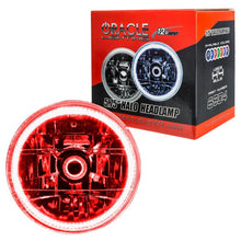 Load image into Gallery viewer, Oracle Pre-Installed Lights 5.75 IN. Sealed Beam - Red Halo