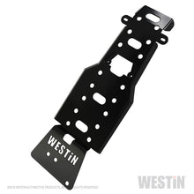 Load image into Gallery viewer, Westin/Snyper 07-11 Jeep Wrangler Transmission Pan Skid Plate - Textured Black