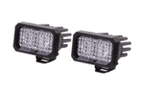 Diode Dynamics Stage Series 2 In LED Pod Sport - White Flood Standard RBL (Pair)