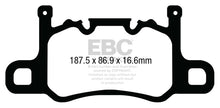 Load image into Gallery viewer, EBC 13-15 Porsche 911 (991) (Cast Iron Rotor only) 3.8 GT3 Yellowstuff Rear Brake Pads