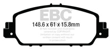 Load image into Gallery viewer, EBC 13+ Honda Accord Coupe 2.4 EX Ultimax2 Front Brake Pads