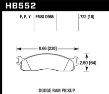 Load image into Gallery viewer, Hawk HPS Street Brake Pads